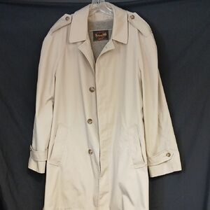Botany' 500 Women's Cream Trench Coat With Winter Lining